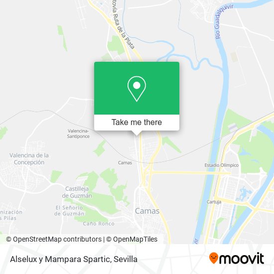 Alselux y Mampara Spartic map