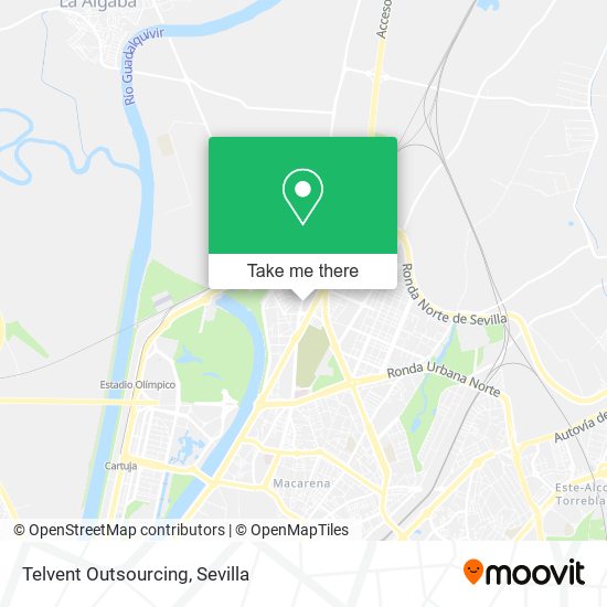 Telvent Outsourcing map