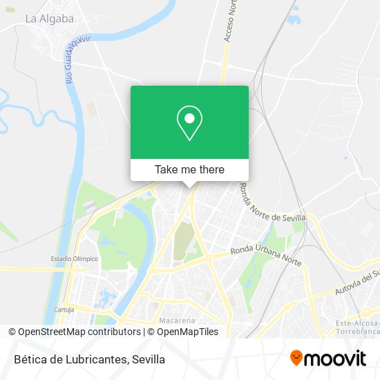 Bética de Lubricantes map