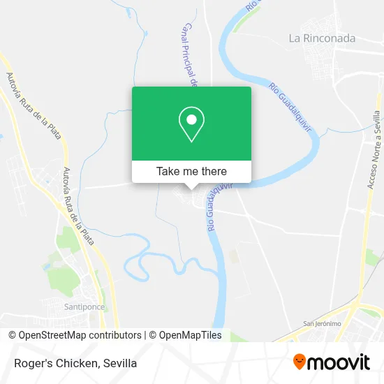 Roger's Chicken map