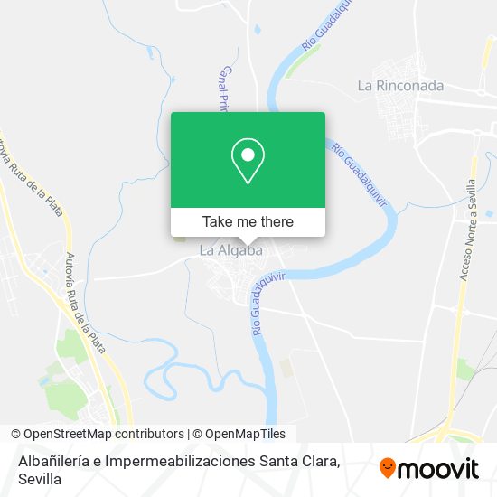 Albañilería e Impermeabilizaciones Santa Clara map