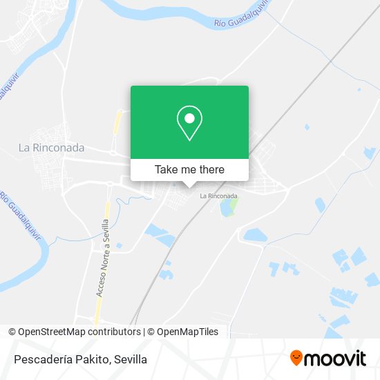 Pescadería Pakito map