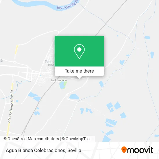 Agua Blanca Celebraciones map