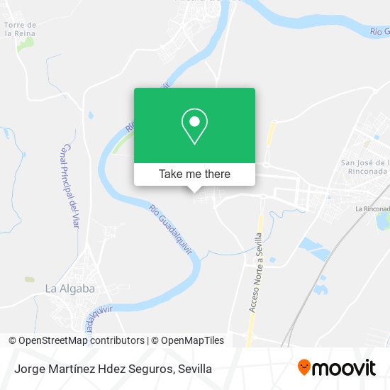 Jorge Martínez Hdez Seguros map