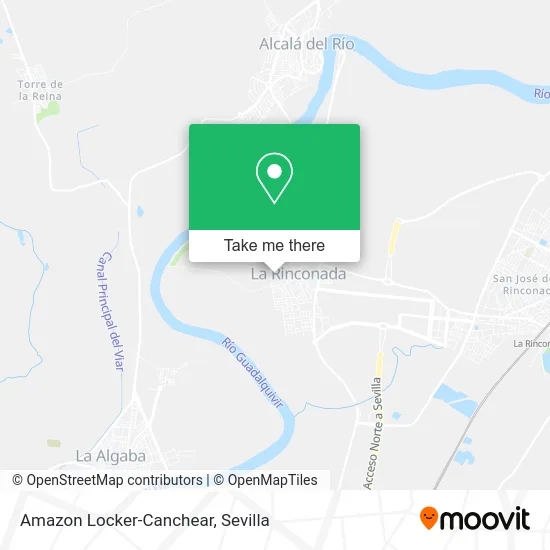 Amazon Locker-Canchear map