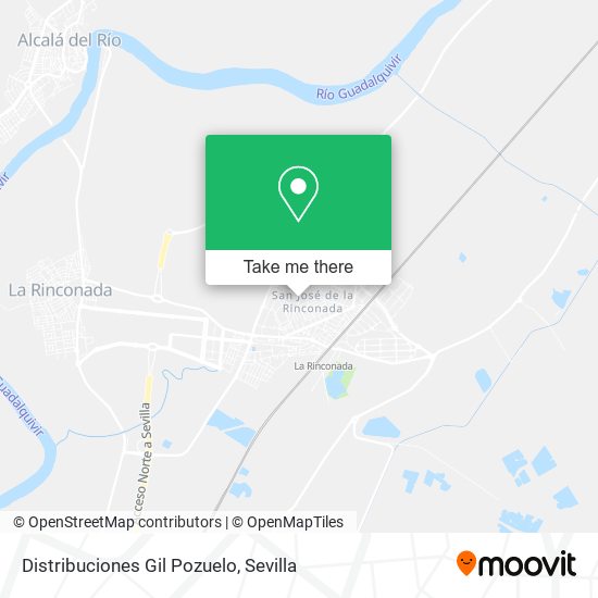 Distribuciones Gil Pozuelo map