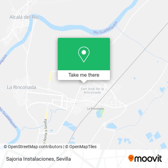 Sajoria Instalaciones map