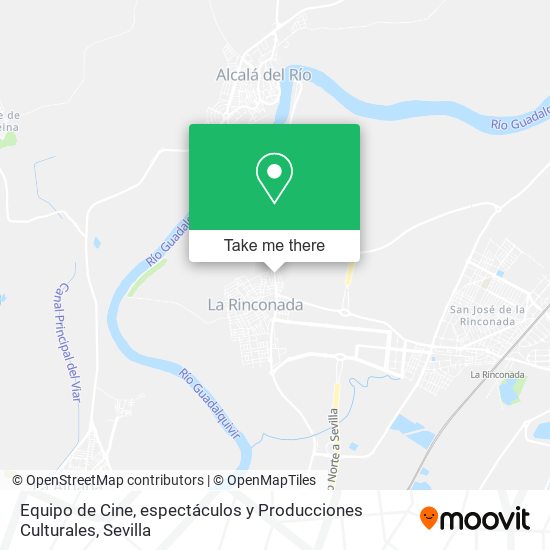 Equipo de Cine, espectáculos y Producciones Culturales map