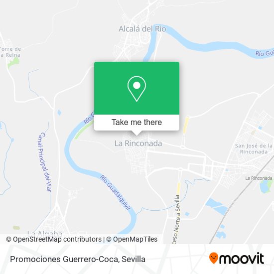 Promociones Guerrero-Coca map