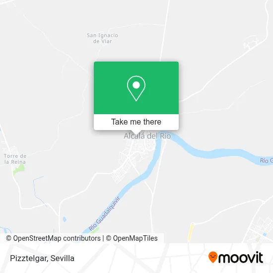 Pizztelgar map