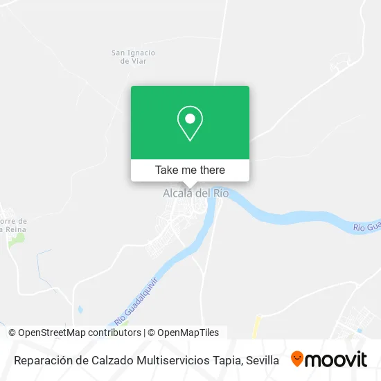Reparación de Calzado Multiservicios Tapia map