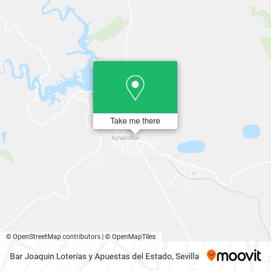 Bar Joaquin Loterías y Apuestas del Estado map