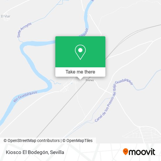 Kiosco El Bodegón map