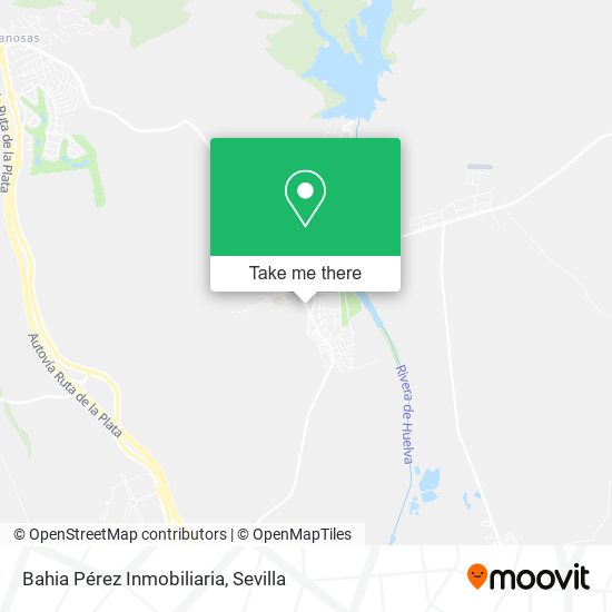 Bahia Pérez Inmobiliaria map