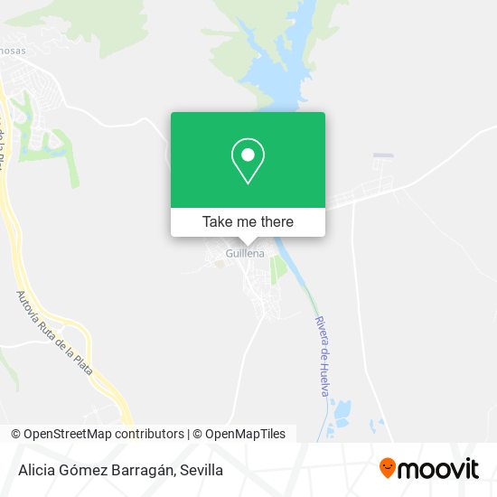 Alicia Gómez Barragán map