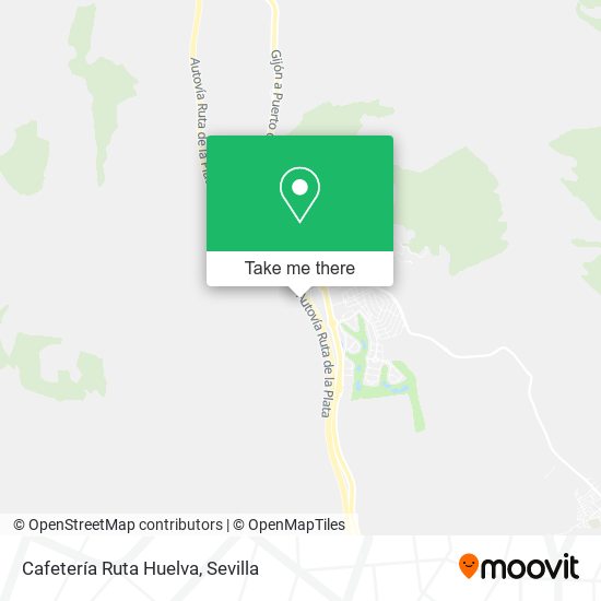 Cafetería Ruta Huelva map