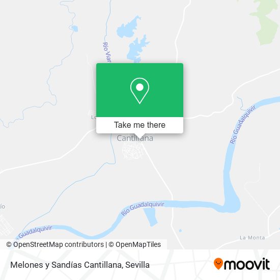 Melones y Sandías Cantillana map