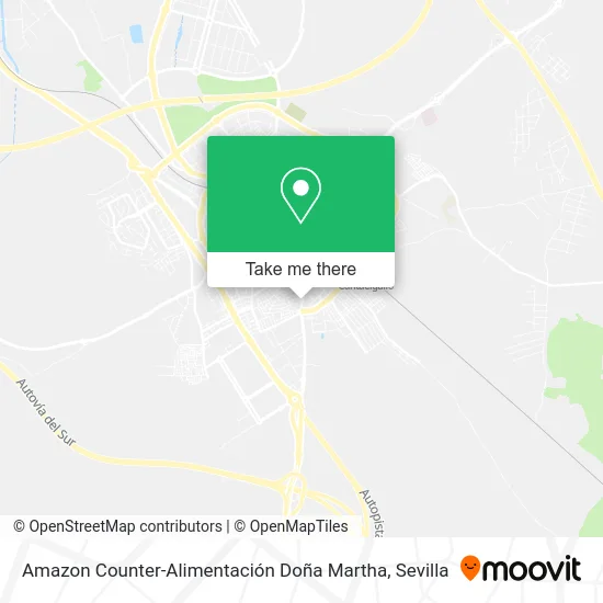 Amazon Counter-Alimentación Doña Martha map