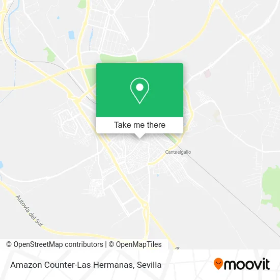 Amazon Counter-Las Hermanas map