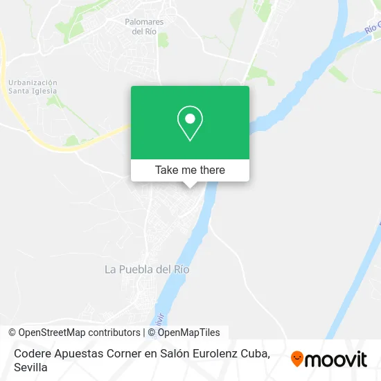 Codere Apuestas Corner en Salón Eurolenz Cuba map