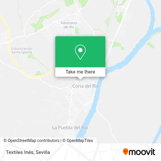 Textiles Inés map