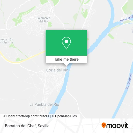 Bocatas del Chef map