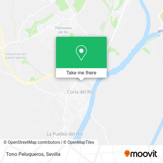 Tono Peluqueros map