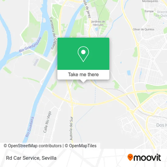 mapa Rd Car Service