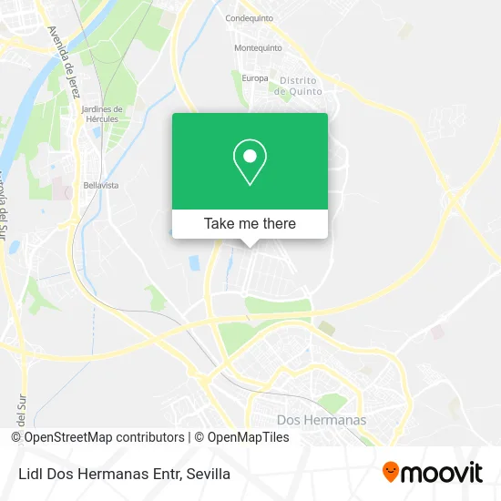 Lidl Dos Hermanas Entr map