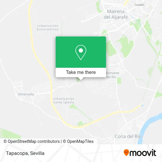 Tapacopa map