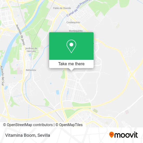 Vitamina Boom map