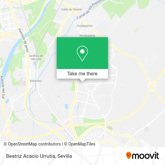 Beatriz Acacio Urrutia map