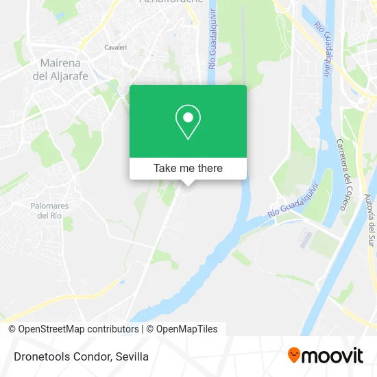 Dronetools Condor map