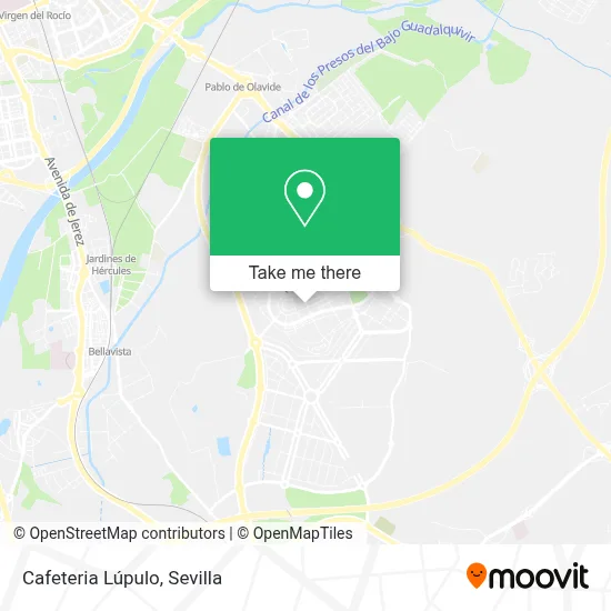 Cafeteria Lúpulo map