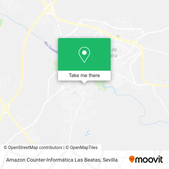 Amazon Counter-Informática Las Beatas map