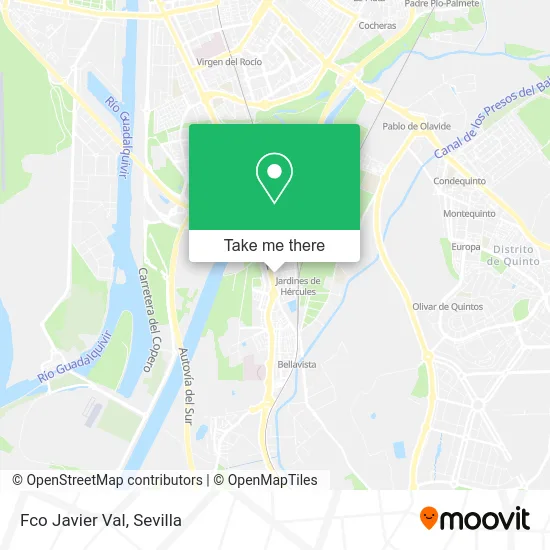 Fco Javier Val map