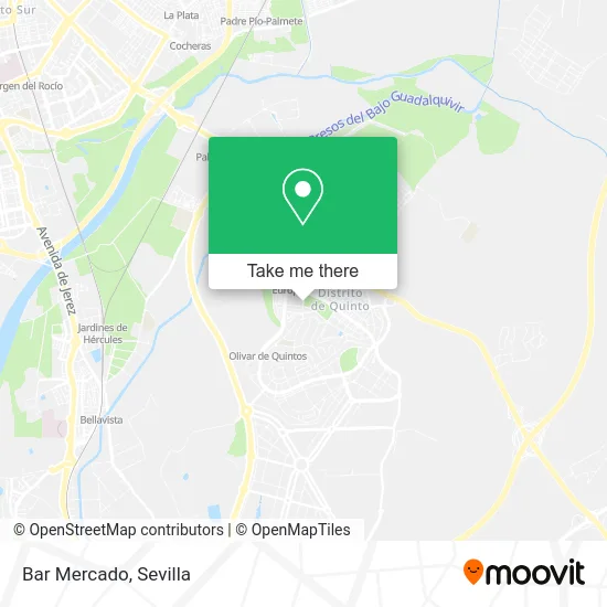 Bar Mercado map