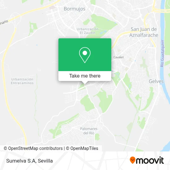 Sumelva S.A map