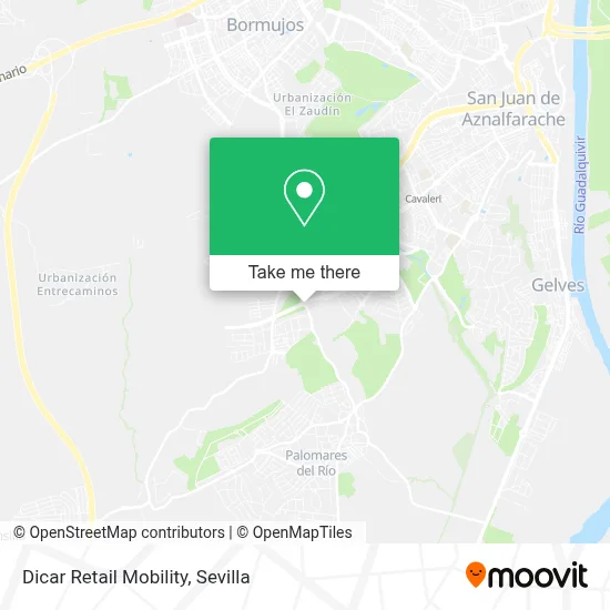 Dicar Retail Mobility map