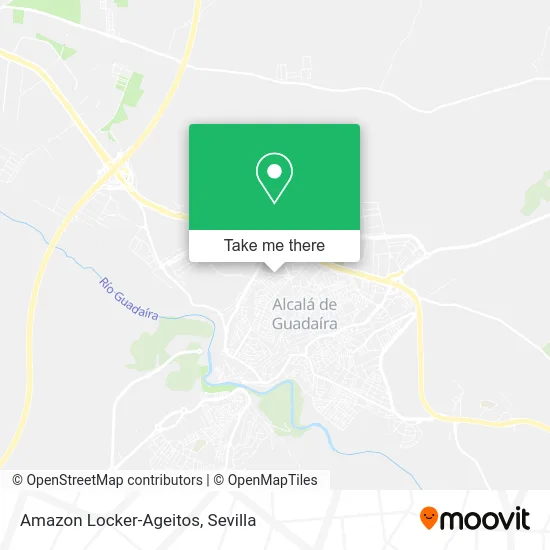 Amazon Locker-Ageitos map