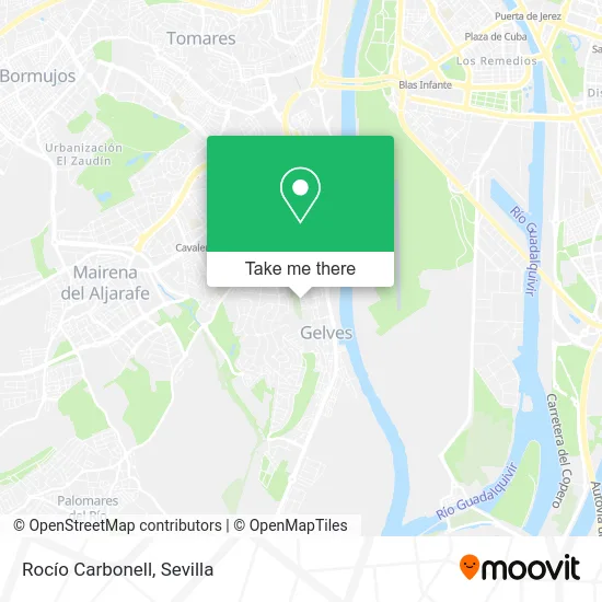 Rocío Carbonell map