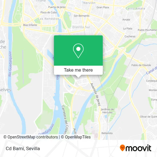 Cd Bami map