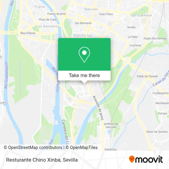 Resturante Chino Xinba map