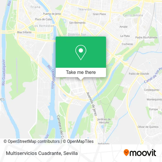 Multiservicios Cuadrante map