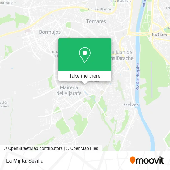 La Mijita map