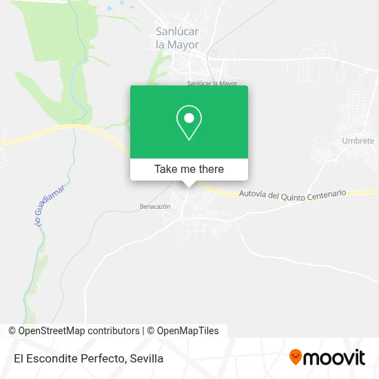 El Escondite Perfecto map