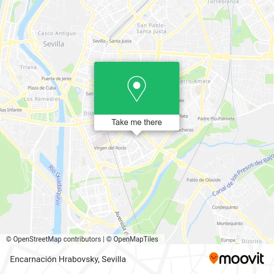 Encarnación Hrabovsky map