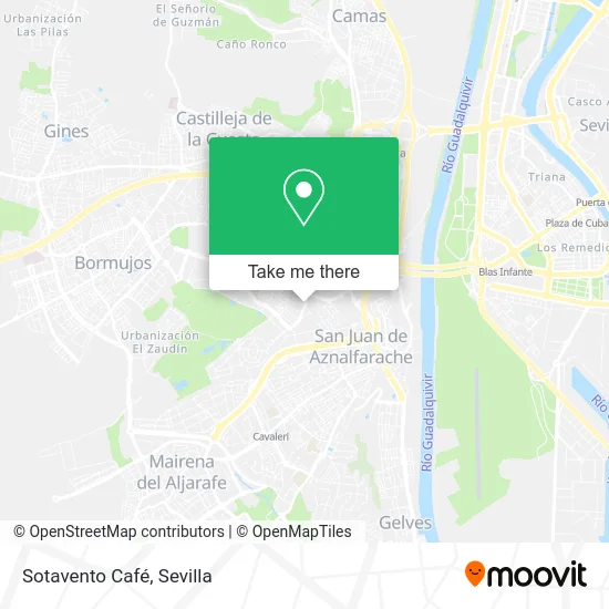Sotavento Café map