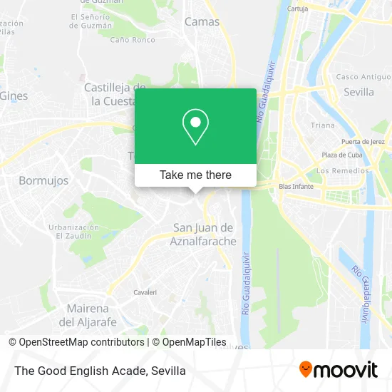 The Good English Acade map