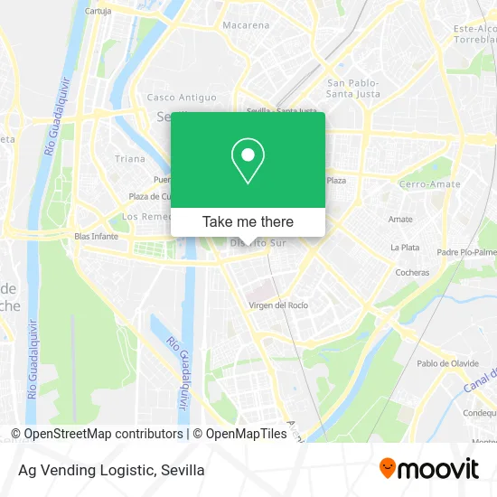 Ag Vending Logistic map